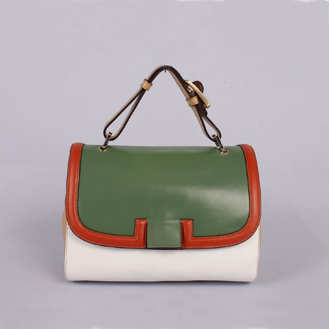 FD9106 2012 nuova borsa Fendi borse cuscino FD9106 verde scuro con